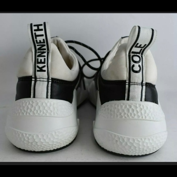 KENNETH COLE Size 9,5, Black/White Miranda Shoes - Picture 2 of 3
